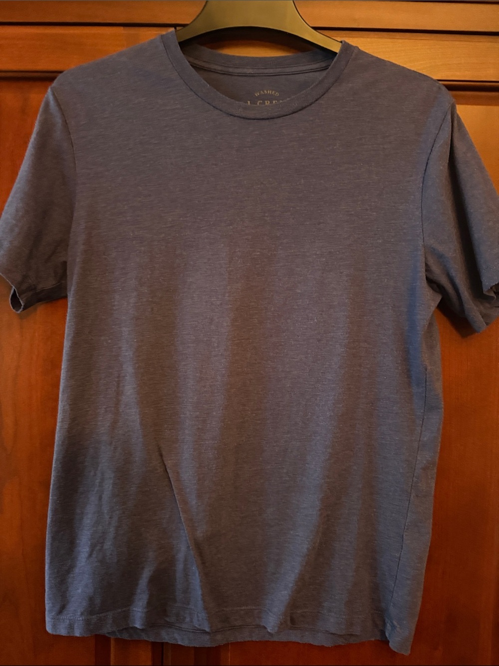J. Crew Men's Short Sleeve Crewneck Tee in Slate Blue